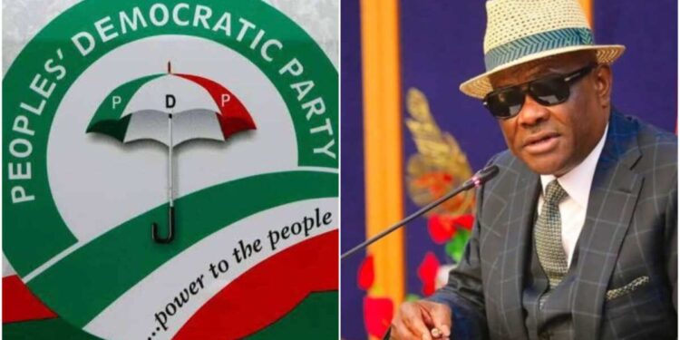 Wike Faces Expulsion from PDP.…His Continue Stay is Cancerous to Democracy….Professionals