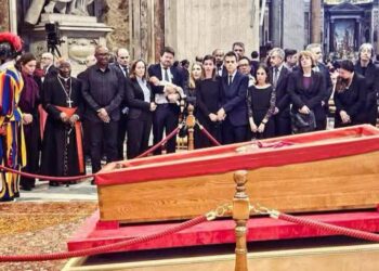 Peter Obi Pays Respect to Pope Francis @ Vatican city