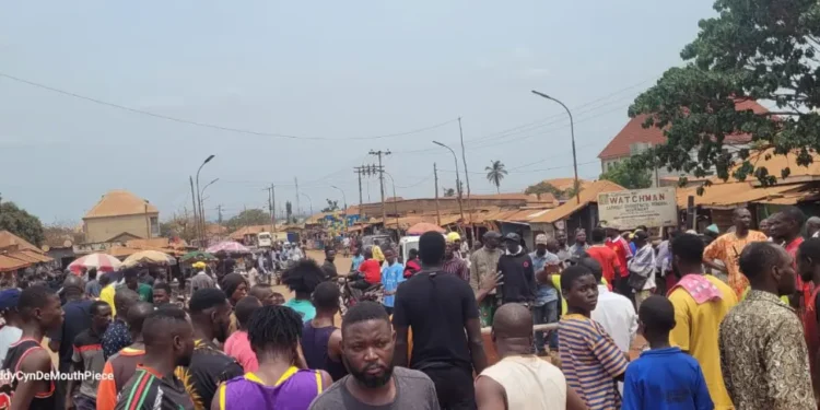 Otukpo erupts in protest over insecurity