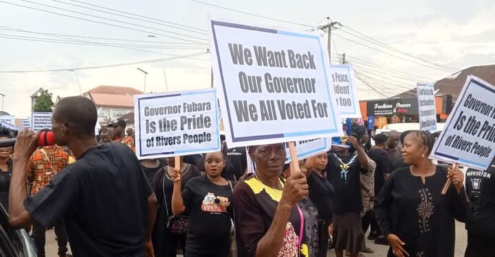 Rivers: We Want Our Governor Back! – Fubara Supporters Demand