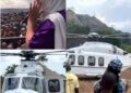 The gang-up against Senator Natasha:..Defies ban Order, arrives her constituency by helicopter
