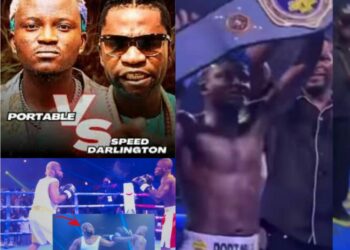Portable Defeats Speed Darlington in Dramatic Celebrity Boxing Match