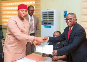 Ehiwarior Harps On Competence As Anyia Is Sworn In As LEA Secretary