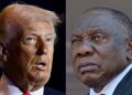 South African President ,Ramaphosa, Meets American President Trump Today