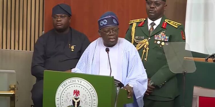 ADDRESS BY PRESIDENT BOLA AHMED TINUBU, GCFR AT THE JOINT SESSION OF THE NATIONAL ASSEMBLY IN COMMEMORATION OF DEMOCRACY DAY, 2025.