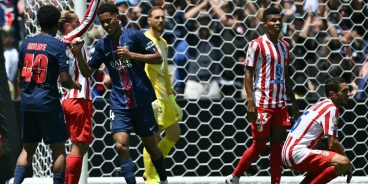 FIFA CWC :PSG Beat Atlético Madrid 4-0