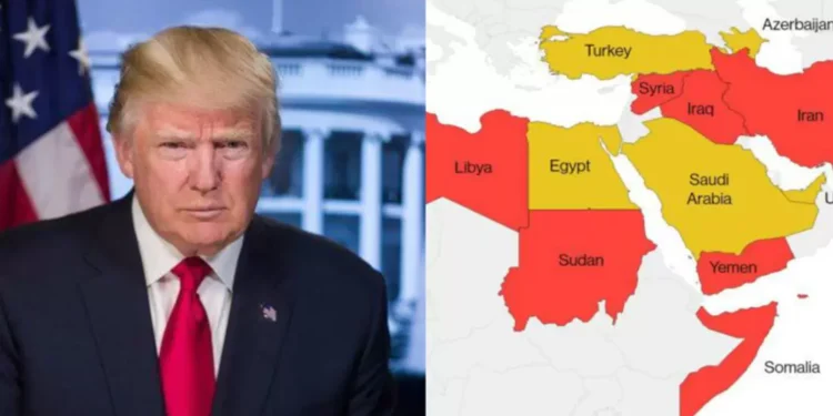 Trump bans citizens; Afghanistan, Iran, Yemen, Chad, Others, from entering U.S.