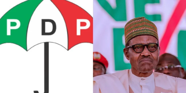 Buhari, a courageous leader, highly disciplined military officer – PDP