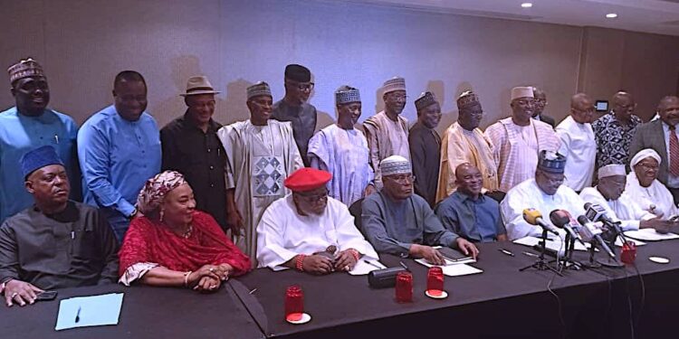 BREAKING NEWS: David Mark, Atiku, Tambuwal Lead Concerned PDP Leaders to Opposition Coalition Ahead of 2027