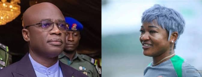 Benue Gov Alia gifts N50m, 3-Bedroom Apartment, Names Street After Super Falcons’ Star, Ordega