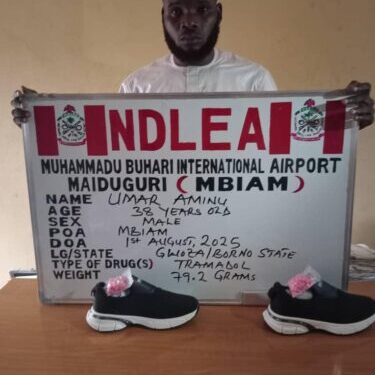 NDLEA WEEKLY UPDATE BY FEMI BABAFEMI Cocaine, tramadol consignments in vehicle side mirrors intercepted at Lagos airport . As NDLEA arrests dispatch riders distributing illicit drugs in Abuja; nabs businesswoman behind cocaine in lipsticks; recovers opioids in footwears at Maiduguri airport