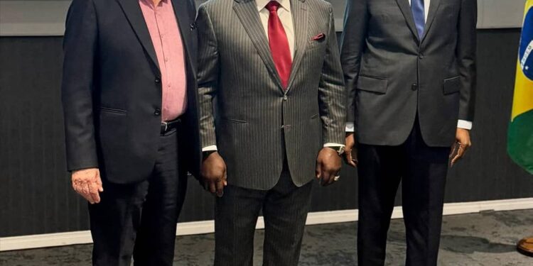 Oborevwori Courts Brazilian Investors, Showcases Delta’s Economic Potentials in São Paulo