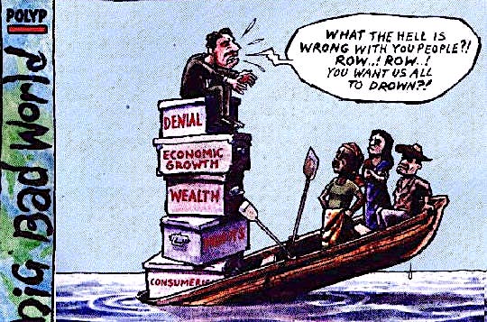 Opinion: When Even the gods Seem Perplexed: An Analogy of a Nation Drowning in Denial – By Chris Curtis