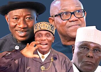 Opinion: 2027: Obi, Atiku, Amaechi, Jonathan And The Battle for ADC, PDP’s Presidential Tickets – By Bayo Wahab