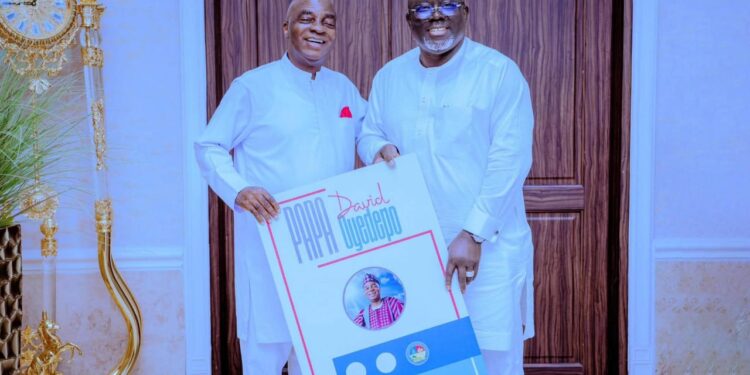 Oborevwori Celebrates Bishop David Oyedepo At 71