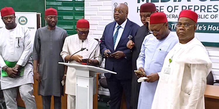 JUST-IN: All Enugu Reps defect to APC