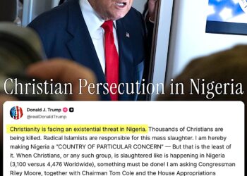 BREAKING: Trump Designates Nigeria as Country of Particular Concern Over Christian Genocide