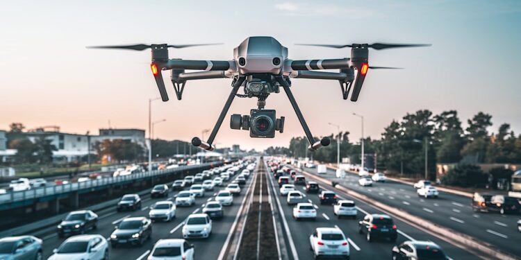 Lagos Deploys Drones For Vehicular Traffic Control