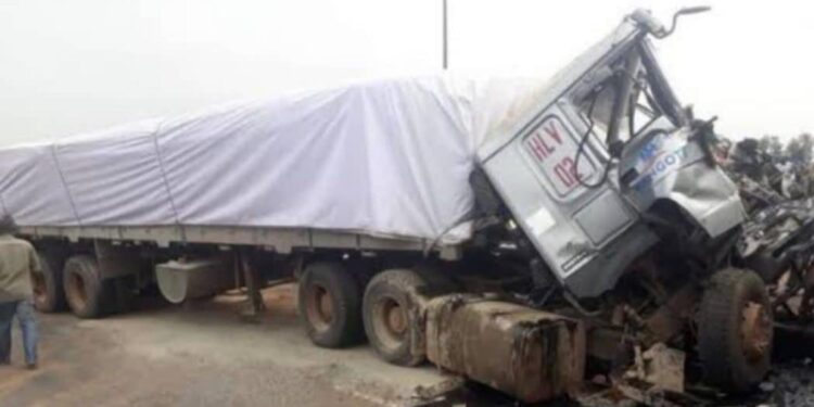 Dangote Truck Loses Control, Kills Eight, Including Pregnant Woman and Child