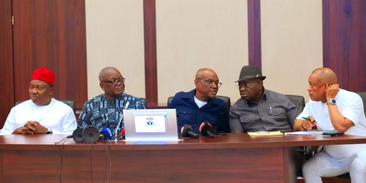 Wike-led PDP faction expels Makinde, Bode George, others