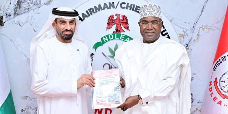 UAE assures NDLEA of support, partnership, commends Marwa over drug war