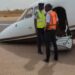 Flybird Private Jet Crash- Lands at  Kano Airport …..No Casualties Recorded .  A private jet operated by Flybird crash-landed on Sunday morning at the Malam Aminu Kano International Airport (MAKIA), Kano, causing brief disruption at the facility.  The aircraft, which departed Abuja, was attempting to land at about 9:30 a.m. when the incident occurred. There were 11 people on board, including three crew members.  An eyewitness at the airport said all passengers and crew were safely evacuated from the aircraft, adding that no casualties were recorded.  As of the time of filing this report, airport authorities had yet to issue an official statement on the cause of the crash-landing.
