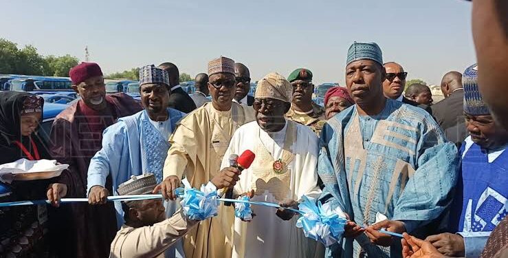 TINUBU PRAISES BORNO STATE GOV., PROF. BABAGANA ZULUM FOR OUTSTANDING PEOPLE-FOCUSED PROJECTS