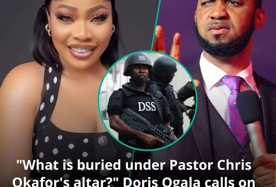 Nigeria Police Release Nollywood Actress Doris Ogala to Take It Back Leader …As Pastor Chris Okafor Kneels, Begs for Peace