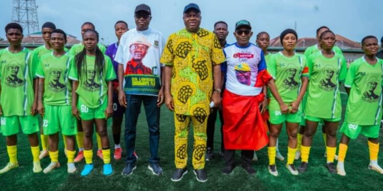 Gov Diri, Lawmakers, Sportsmen Honour Late Bayelsa Deputy Governor