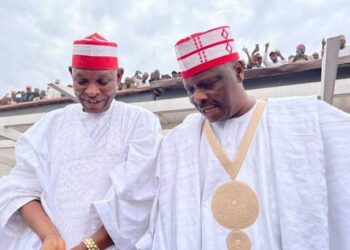 Gov. Abba in last-minute secret talks to take Kwankwaso with him to APC, meets Tinubu in France