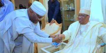 JUST-IN: Atiku, Makinde In Closed-door Meeting With Ex-Military President Babangida