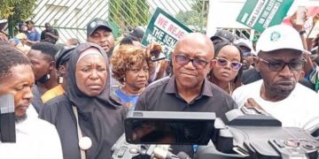 Obi Leads Protest To National Assembly, Demands Real-Time Result Transmission For 2027 Polls
