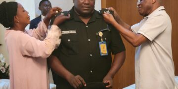 Mark Decorates Long-Serving Aides Promoted to ASP