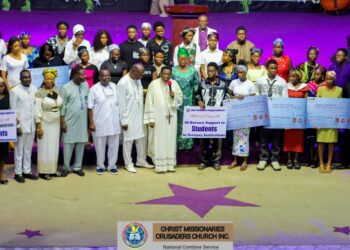 Archbishop Avwomakpa Awards Bursary to 105 Students of Christ Missionaries Crusaders Church