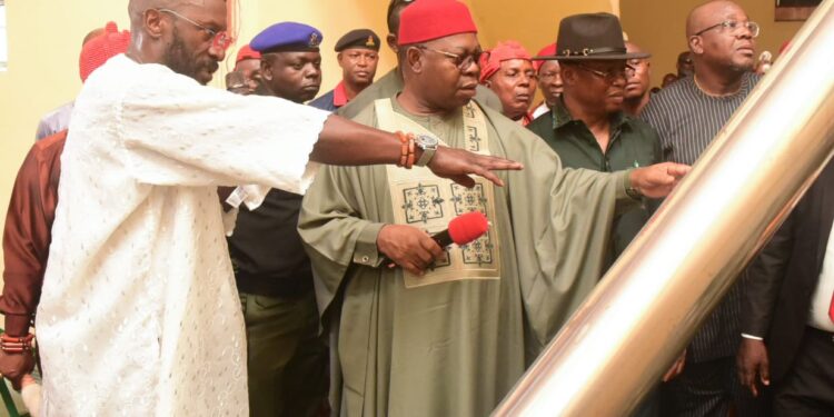 Deputy Governor Onyeme Commissions Modern Plantain Processing Facility