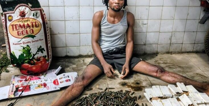 DSS Arrests Suspected Gunrunner, Recover 832 rounds of live ammunition