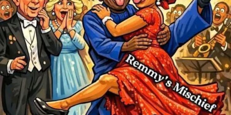 EMILOKAN AND THE BUCKINGHAM WALTZ.