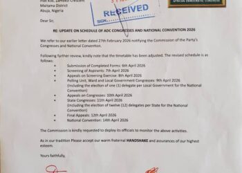 Exclusive: INEC confirms receipt of invitation to be a part of the David Mark-led ADC congresses and convention 