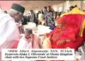 Oborevwori presents staff of office to Ohworode of Olomu, as monarch seeks power, hospital for kingdom
