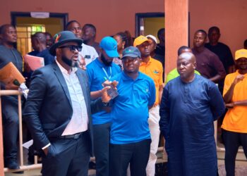 Oche Oversees Staff Biometric Identification, Data Verification