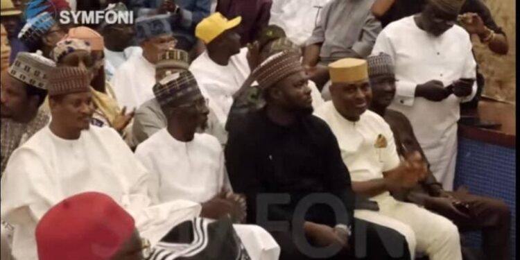 REWIND: In July 2025, Nafiu Bala attended ADC unveiling of David Mark-led leadership