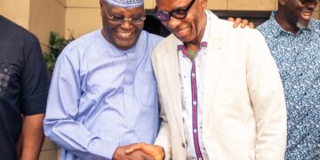 PHOTOS: Atiku visits Amaechi after ADC presidential primary