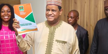 2027: Hayatudeen makes history, signals readiness for primary election, as he becomes the first coalition leader to pick ADC Presidential nomination form