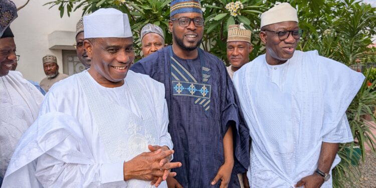 ADC National Youth Leader Hosts former Governors Tambuwal and Fayemi in Kano