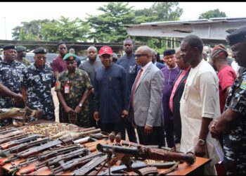 DSS Arrests Notorious Arms Courier, Recovers 3 AK-47 Rifles, 4 RPG Tubes, Others in Kano