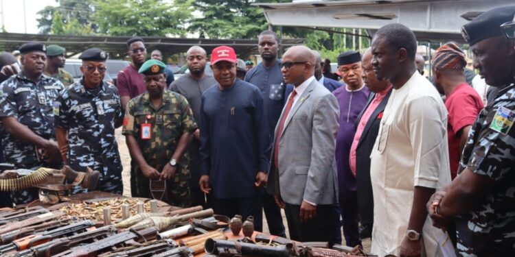 DSS Arrests Notorious Arms Courier, Recovers 3 AK-47 Rifles, 4 RPG Tubes, Others in Kano