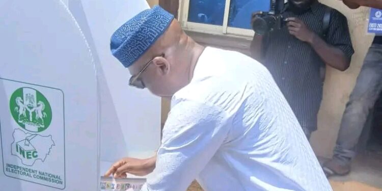 EKITI GOVERNOR OYEBANJI BREAKS JINX, WINS LANDSLIDE RE-ELECTION