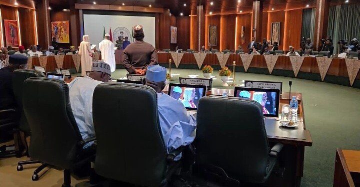 President Tinubu Swears In New Commissioners Including Amina Gamawa for RMAFC and NPC