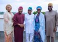 Softening the Gateway Titans: X-raying Senator Yayi’s big day with Obasanjo, Amosun