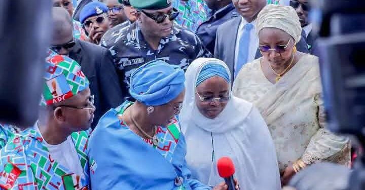 First Lady, Senator Oluremi Tinubu, Commissions Kogi State Treasury House